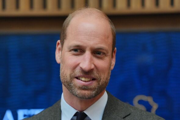 Prince William smiling