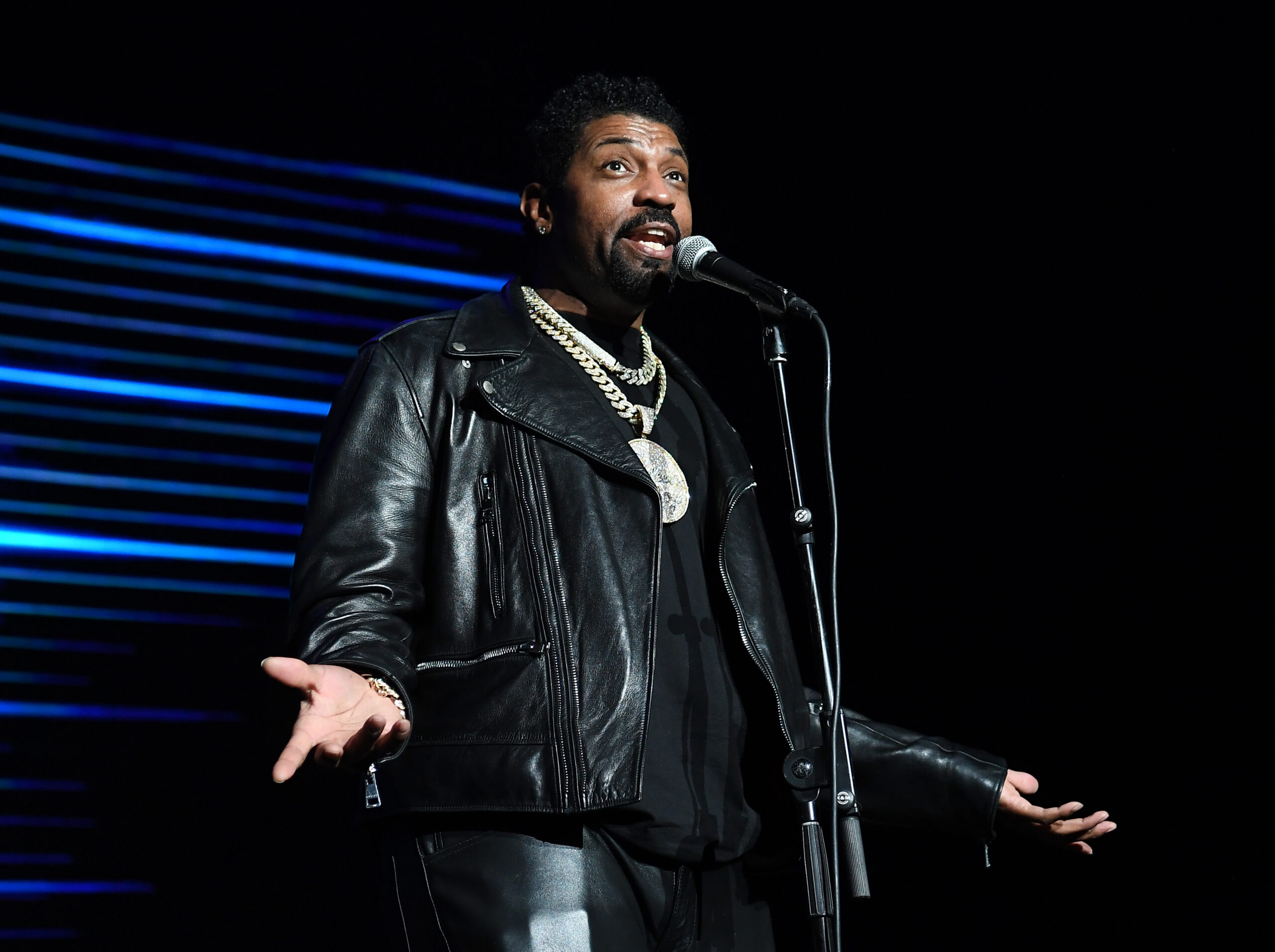 Deon Cole at New Year's Comedy Jam in December 2024.