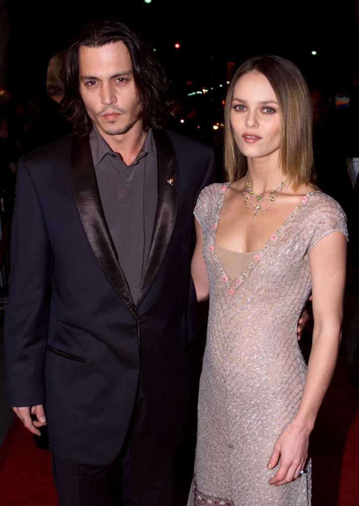 Johnny Depp and Vanessa Paradis