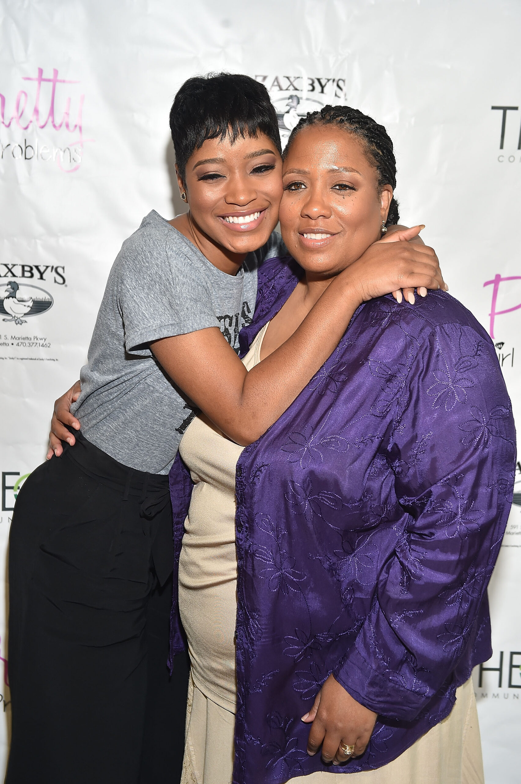 Keke Palmer and her mom