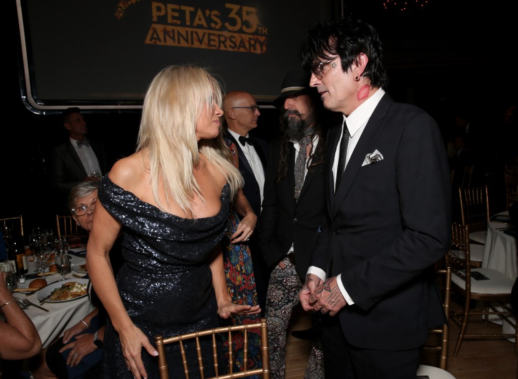 Pamela Anderson and Tommy Lee in 2015