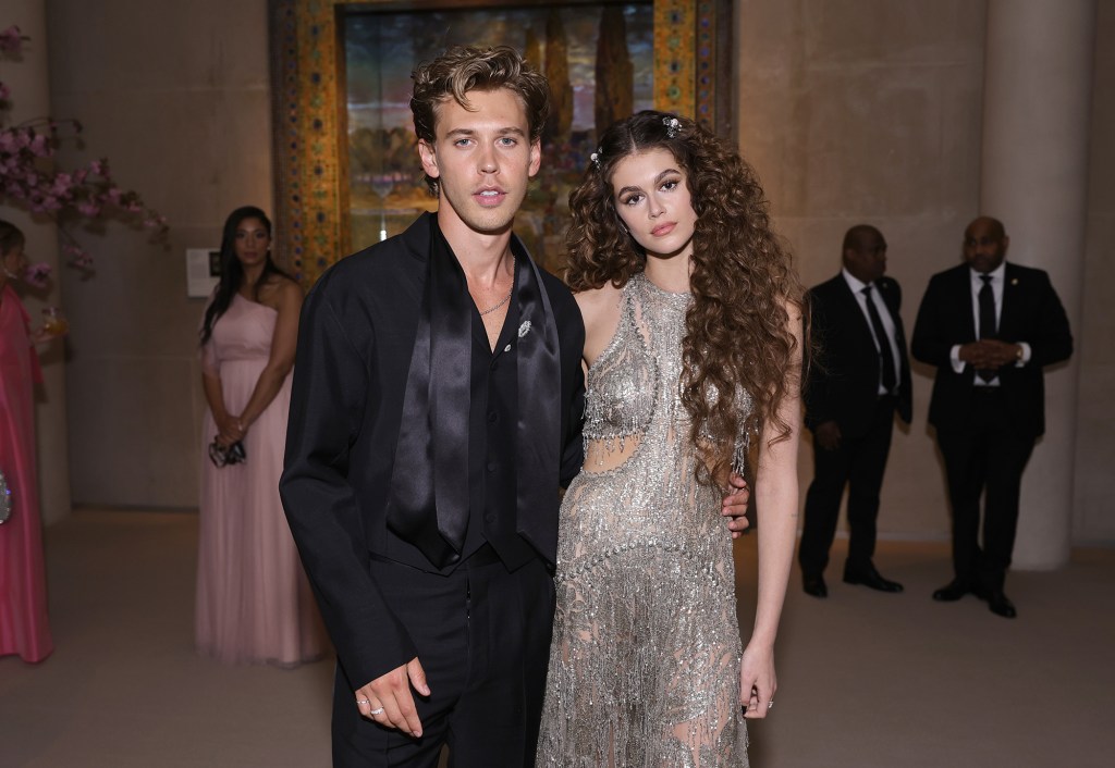 Kaia Gerber and Austin Butler in NYC