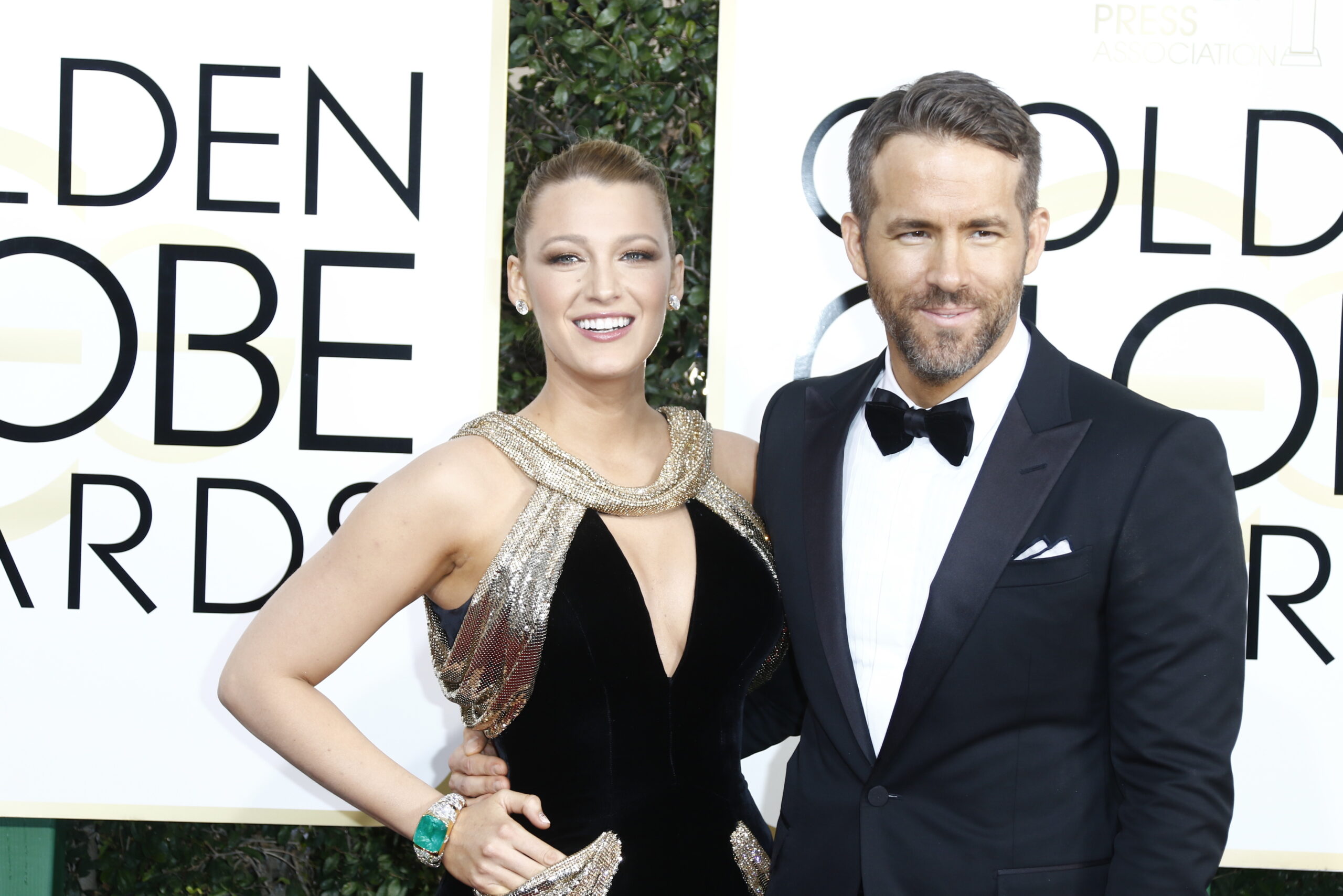 Blake Lively and Ryan Reynolds.