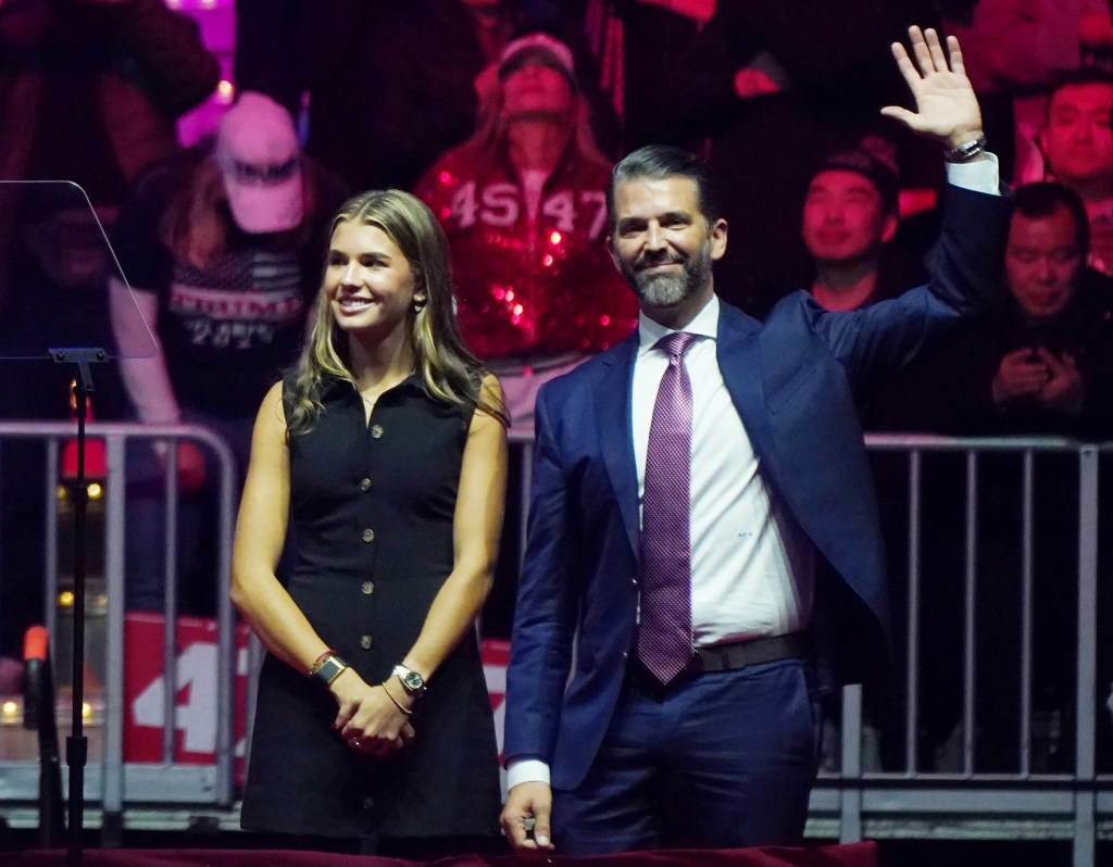 Kai Trump and father Donald Trump Jr.