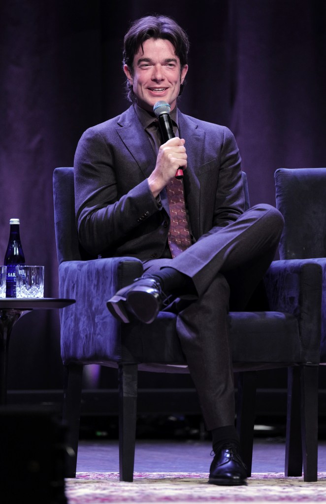 John Mulaney on stage during Broadway Preview in October.