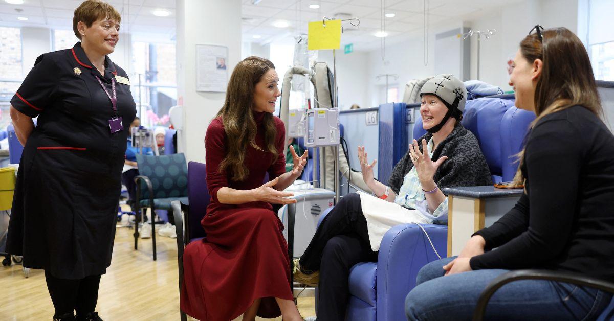 kate middleton cancer visit