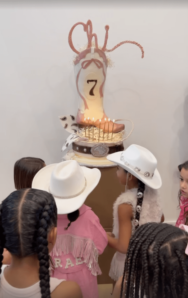 Chicago west's birthday cake