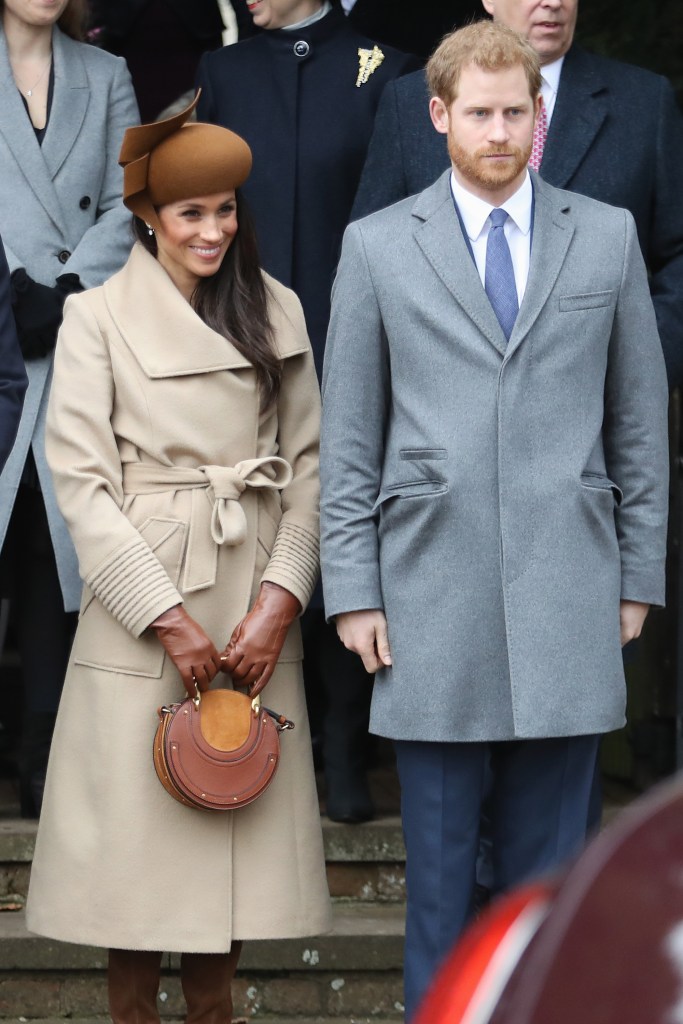 Prince Harry and Meghan Markle in December 2017