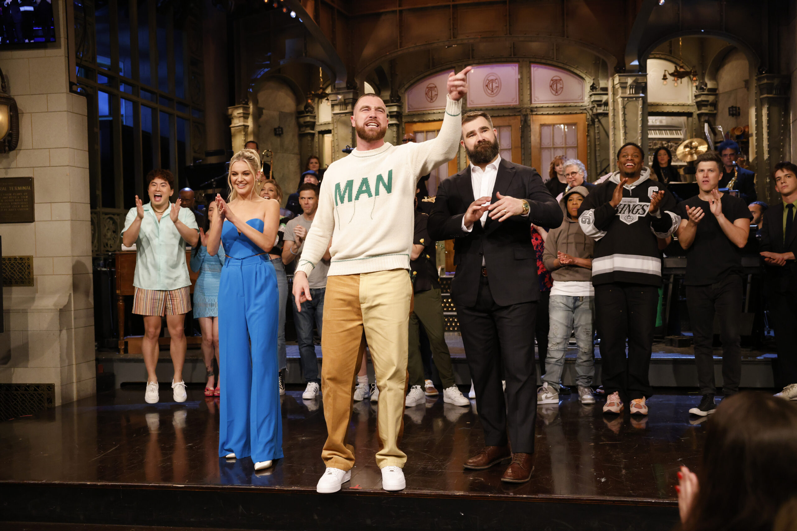 Travis and Jason Kelce SNL