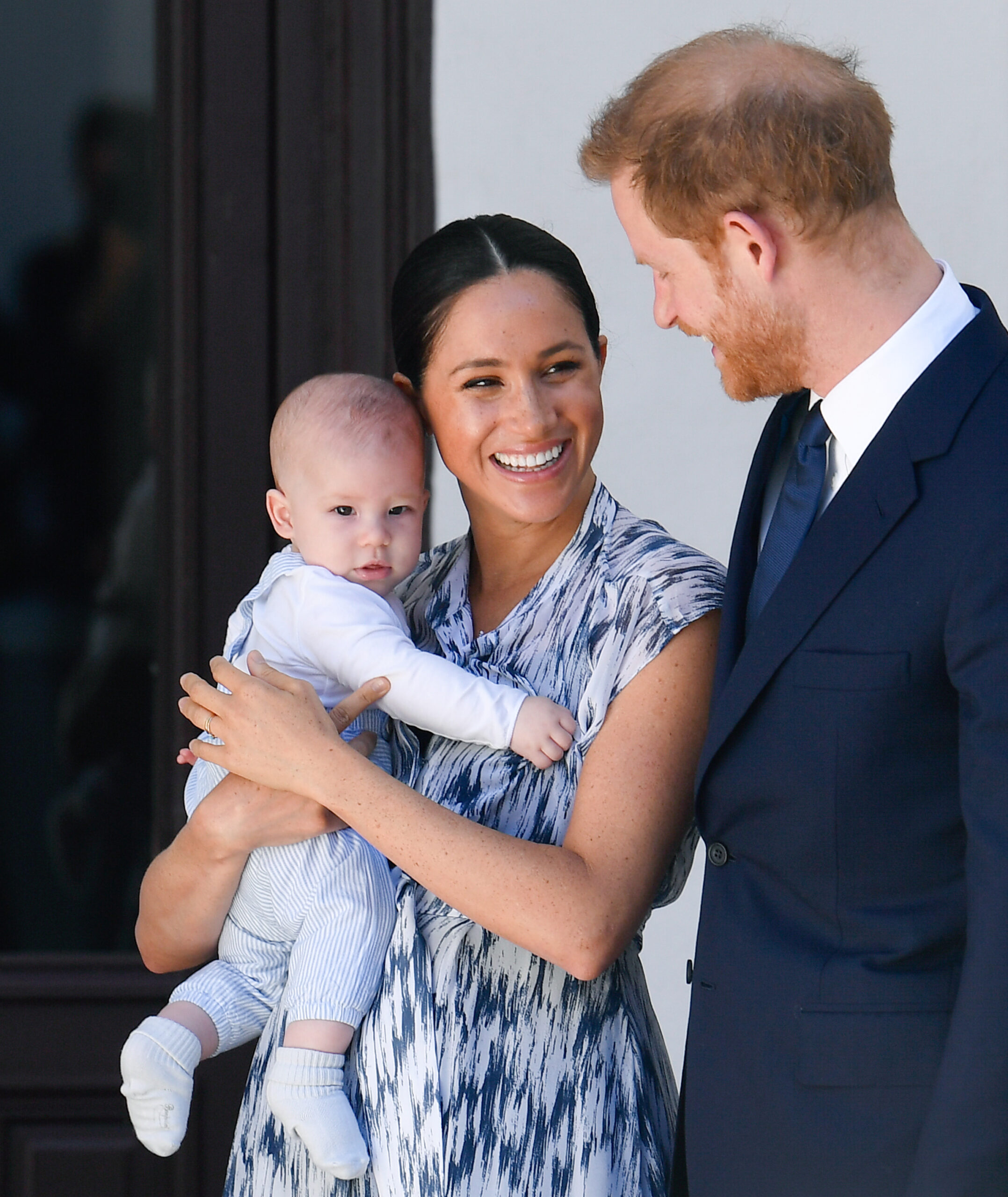 Prince Archie, Meghan Markle and Prince Harry in September 2019