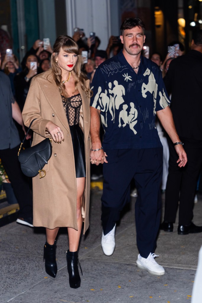 Taylor Swift and Travis Kelce