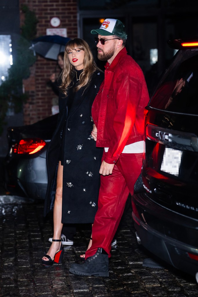 Taylor Swift and Travis Kelce