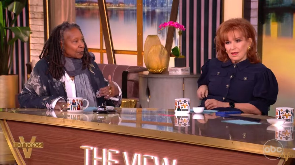 Whoopi Goldberg on Tuesday's episode of "The View."