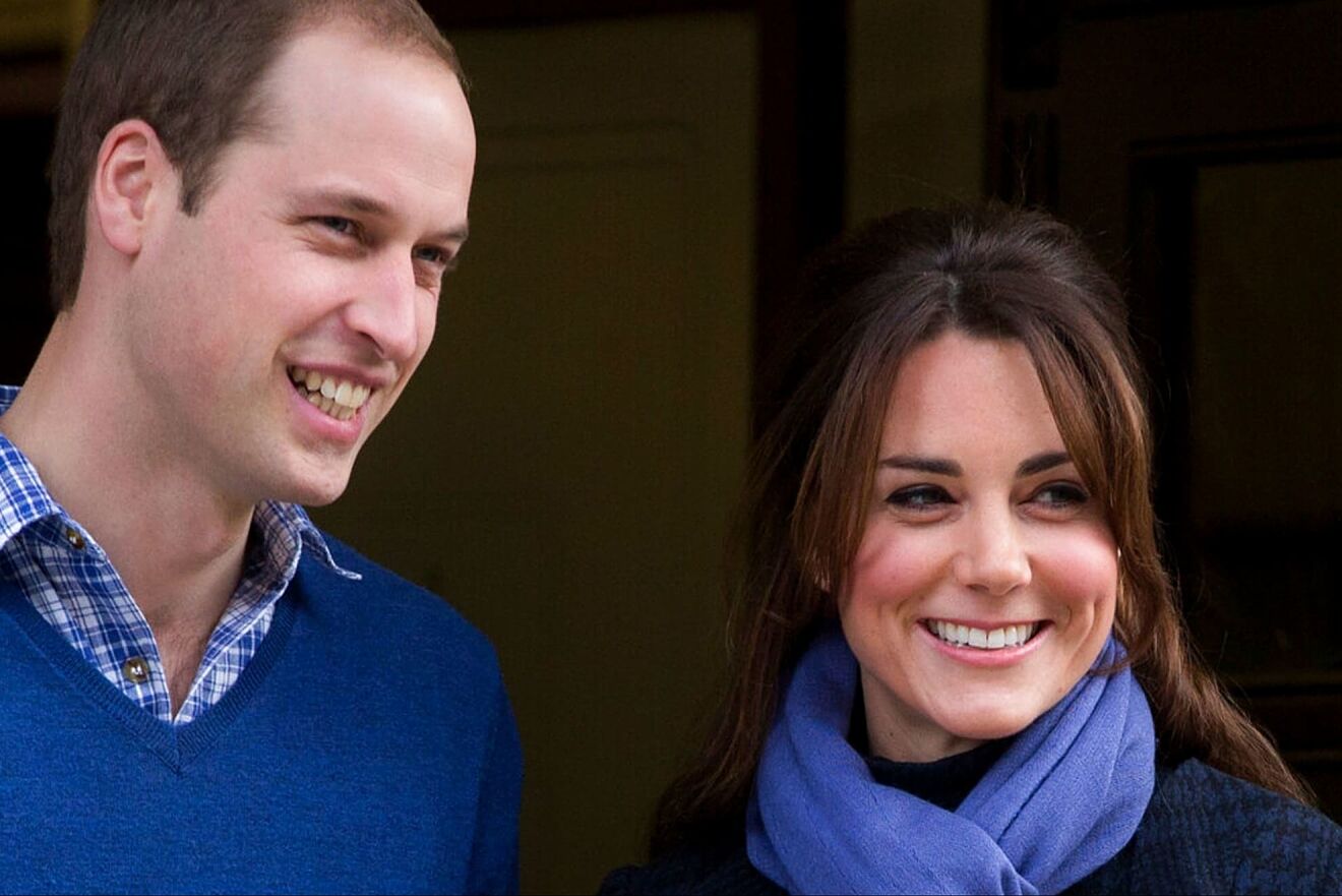 The Prince and Princess of Wales, Prince William and Kate Middleton.