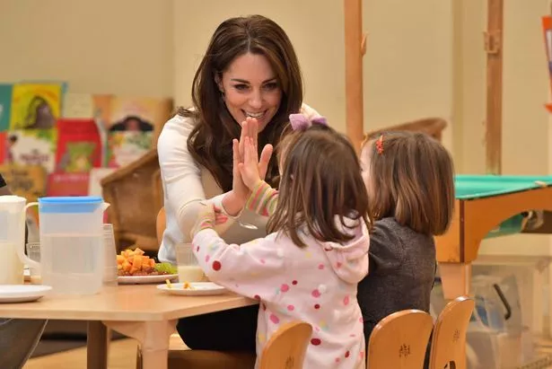 Kate returned to work with a meeting at Windsor castle today