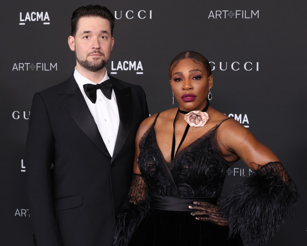 Alexis Ohanian and Serena Williams