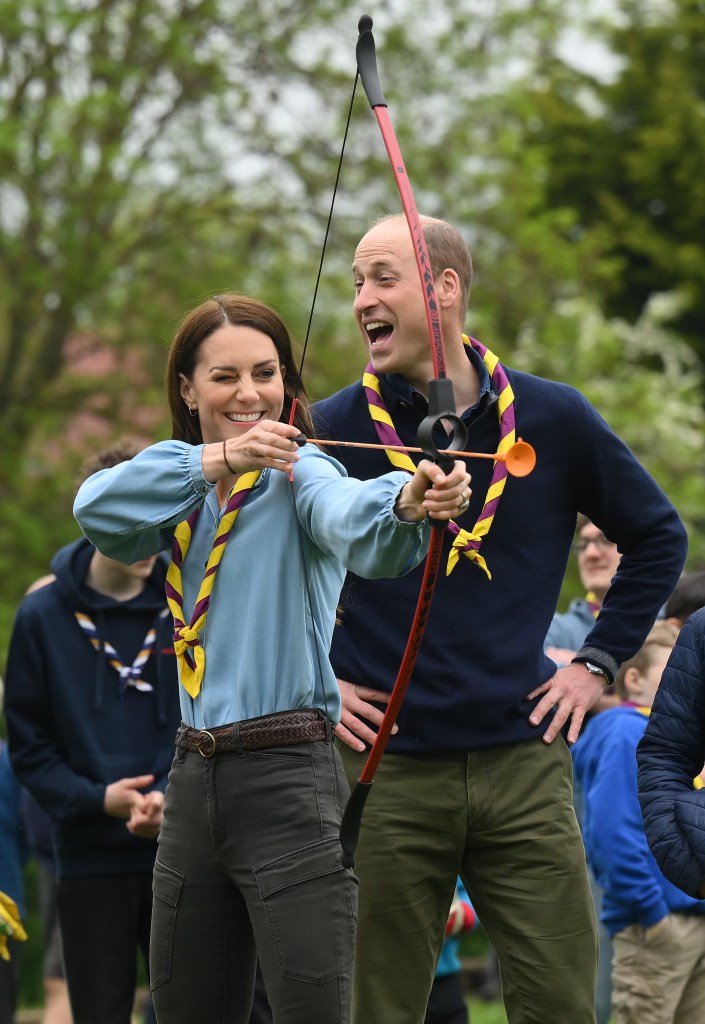 Prince William and Kate Middleton in May 2023