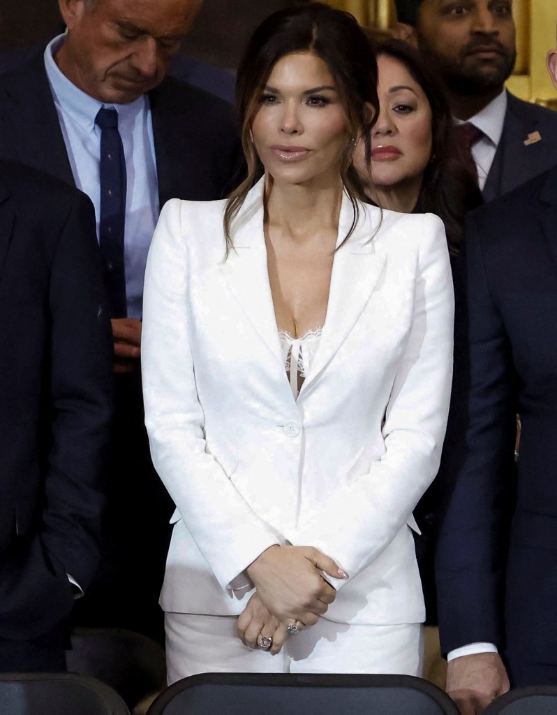 Lauren Sanchez attends Donald Trumpâs inauguration.