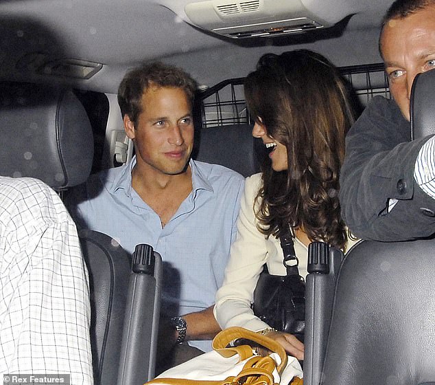 William and Catherine leaving Boujis nightclub the month after returning from Ibiza