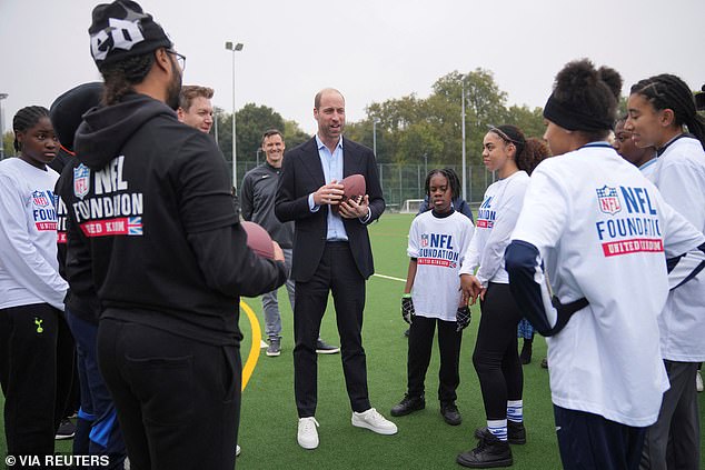 William's relaxed ensemble struck the ideal balance between comfort and style, while maintaining a smart appearance. The white trainers, in particular, caused quite a sartorial stir