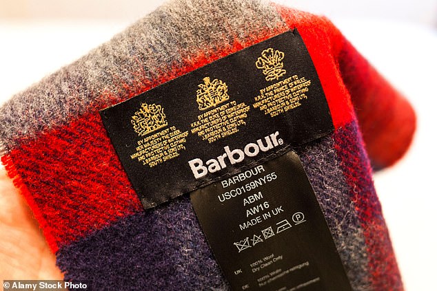 Barbour at one point in time had three Royal Warrants, from the Queen Mother, the Duke of Edinburgh and the then Prince of Wales