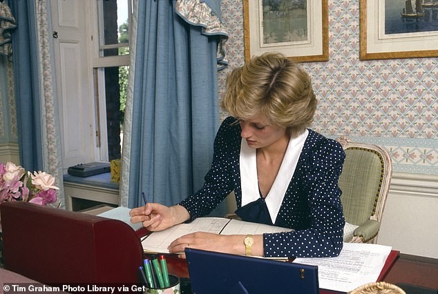 Princess Diana wasn't able to issue her own Royal Warrants but she would send handwritten letters which were cherished by the recipients