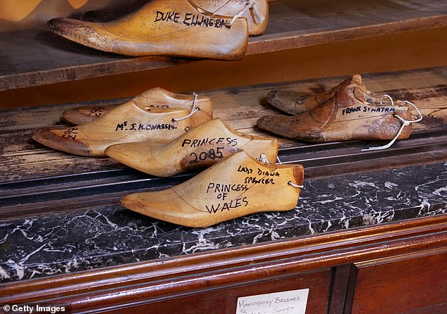 Even Diana, The Princess of wales had her 'lasts' made at John Lobb Bootmaker