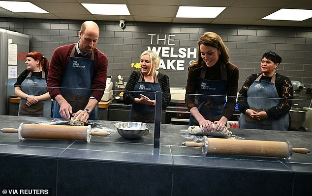 The couple will tour the food hall during which they will visit The Welsh Cake Shop which has been serving the local population for more than 25 years