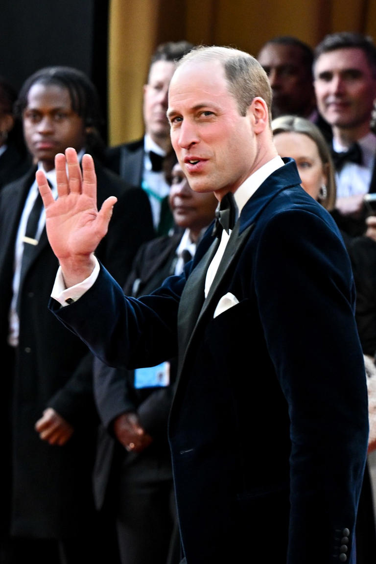 Prince William at the BAFTAs last year. Corbis via Getty Images