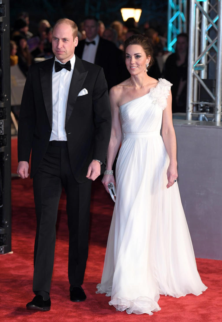 Prince William and Kate Middleton at the 2019 BAFTAs. WireImage