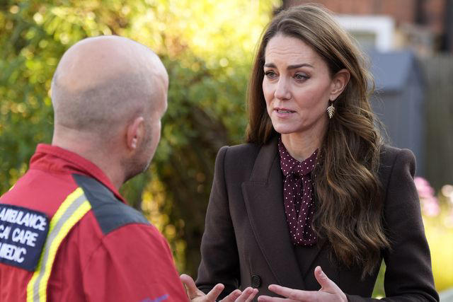 Danny Lawson - WPA Pool/Getty Kate Middleton in Southport, England on Oct. 10, 2024.