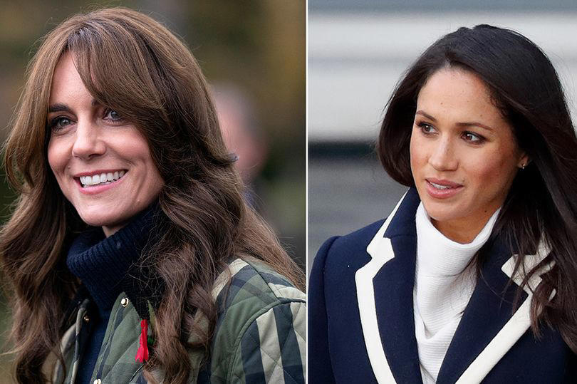 Kate Middleton and Meghan Markle