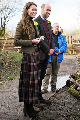 Jaimi Joy - WPA Pool/Getty Kate Middleton and Prince William visit Pontypridd, Wales, on Feb. 26, 2025