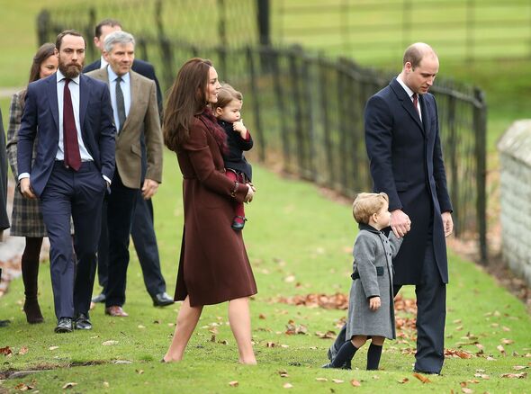 Prince William, Princess Kate and the Middleton family on Christmas Day 2025.