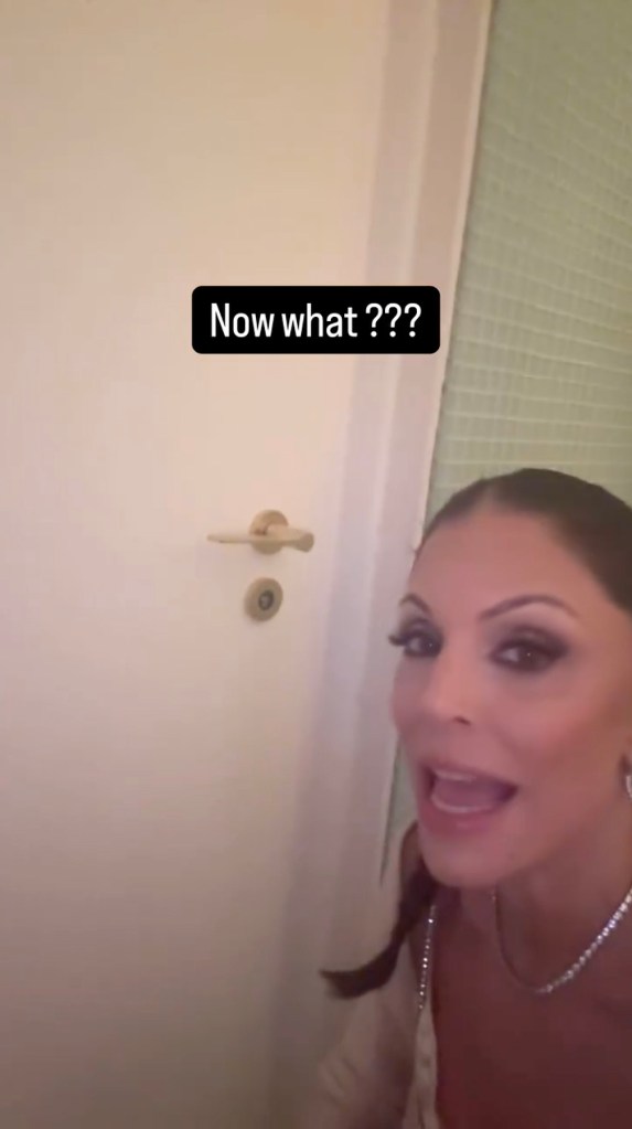 Bethenny Frankel bathroom video