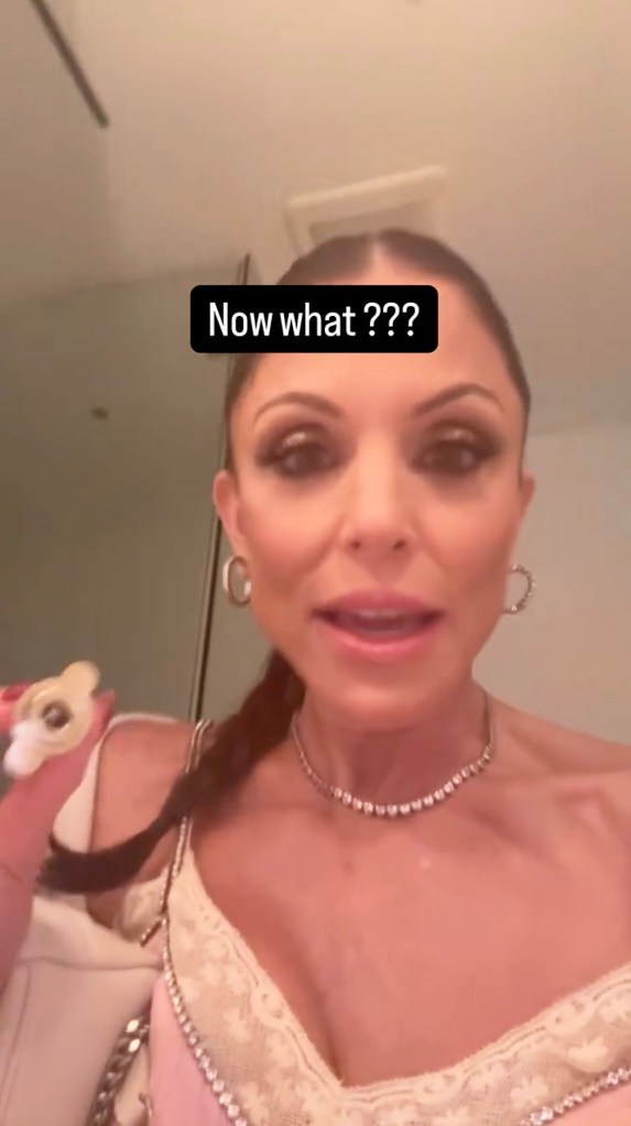 Bethenny Frankel gets locked in a bathroom