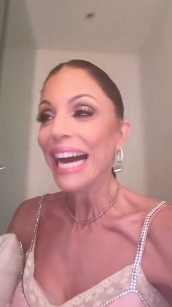 Bethenny Frankel laughing