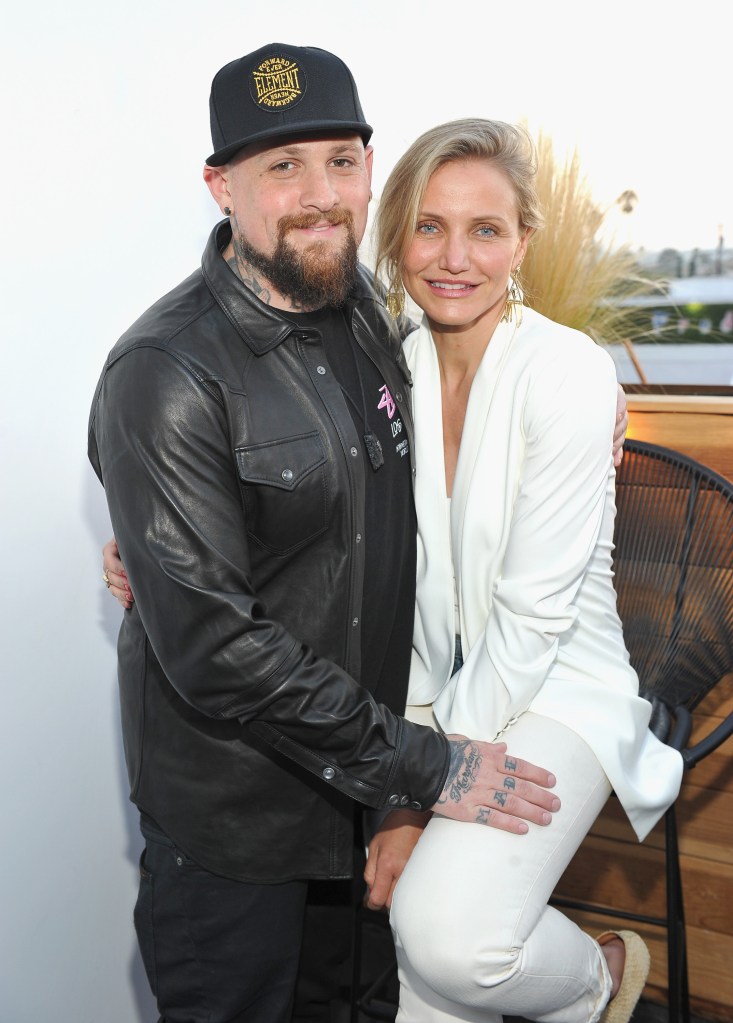 Cameron Diaz and Benji madden