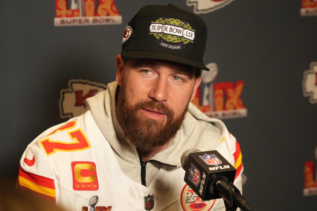 Travis Kelce in new orleans