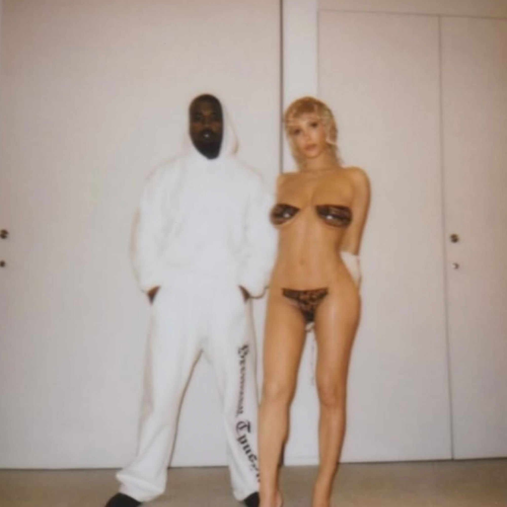 Kanye West and Bianca Censori