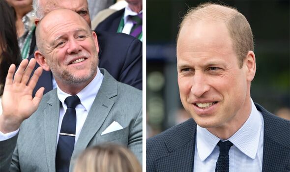 prince william and mike tindall