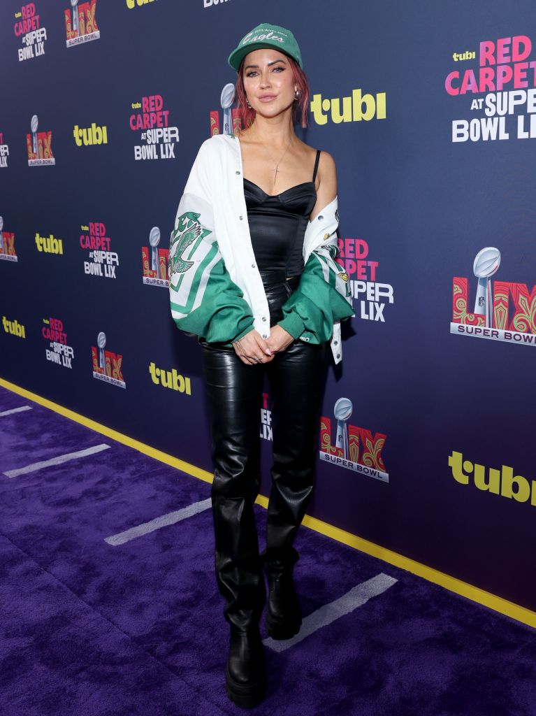 Kaitlyn Bristowe attends Superbowl LIX