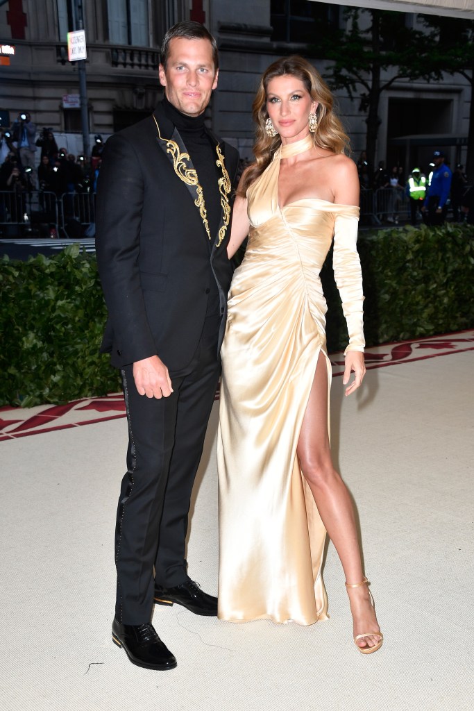 Gisele Bündchen and Tom Brady at May 2018 Met Gala